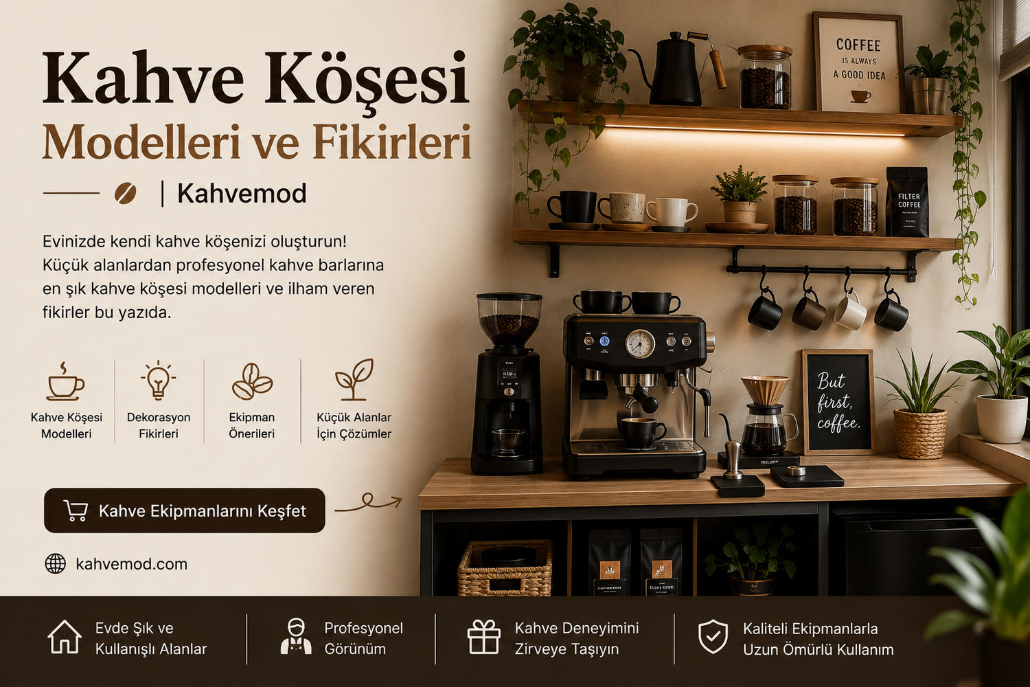 Kahve Köşesi Modelleri ve Fikirleri | Kahvemod