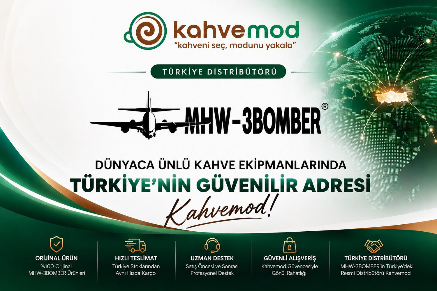 MHW-3BOMBER Türkiye Distribütörü Kahvemod