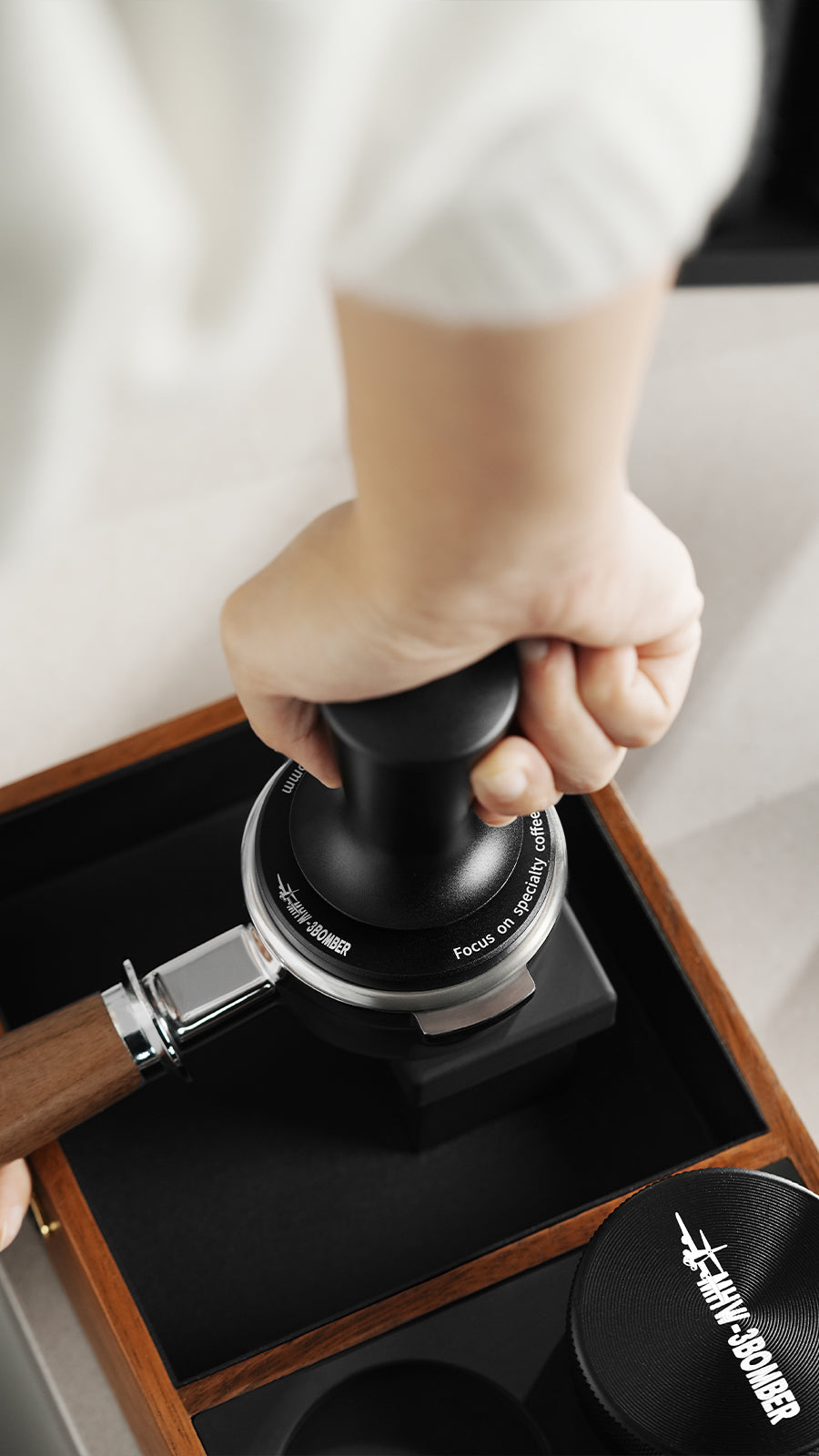 MHW-3BOMBER CD Series Tamper Ripple Base 58.35mm