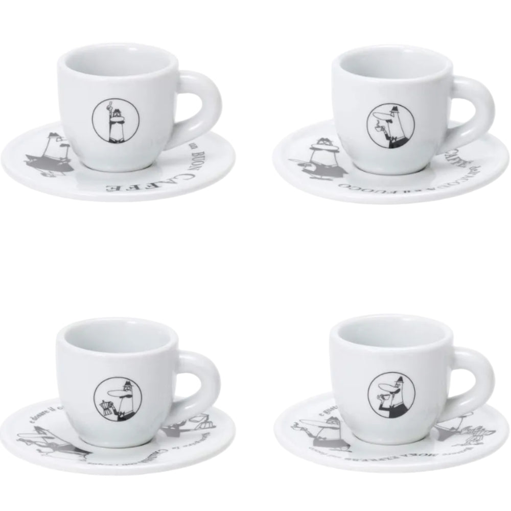 Bialetti Set 4'lü Carosello Espresso Fincan Seti