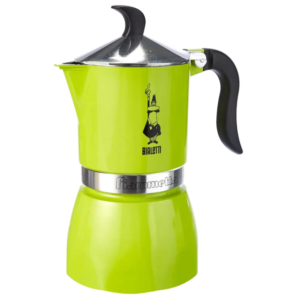 Bialetti Fiammetta Yeşil 3 Cup Moka Pot
