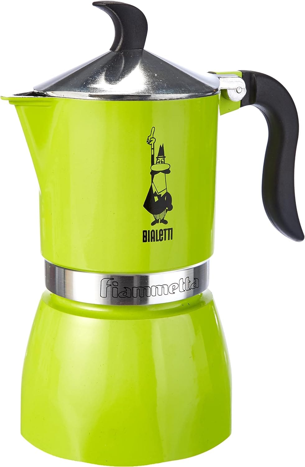Bialetti Fiammetta Yeşil 3 Cup Moka Pot