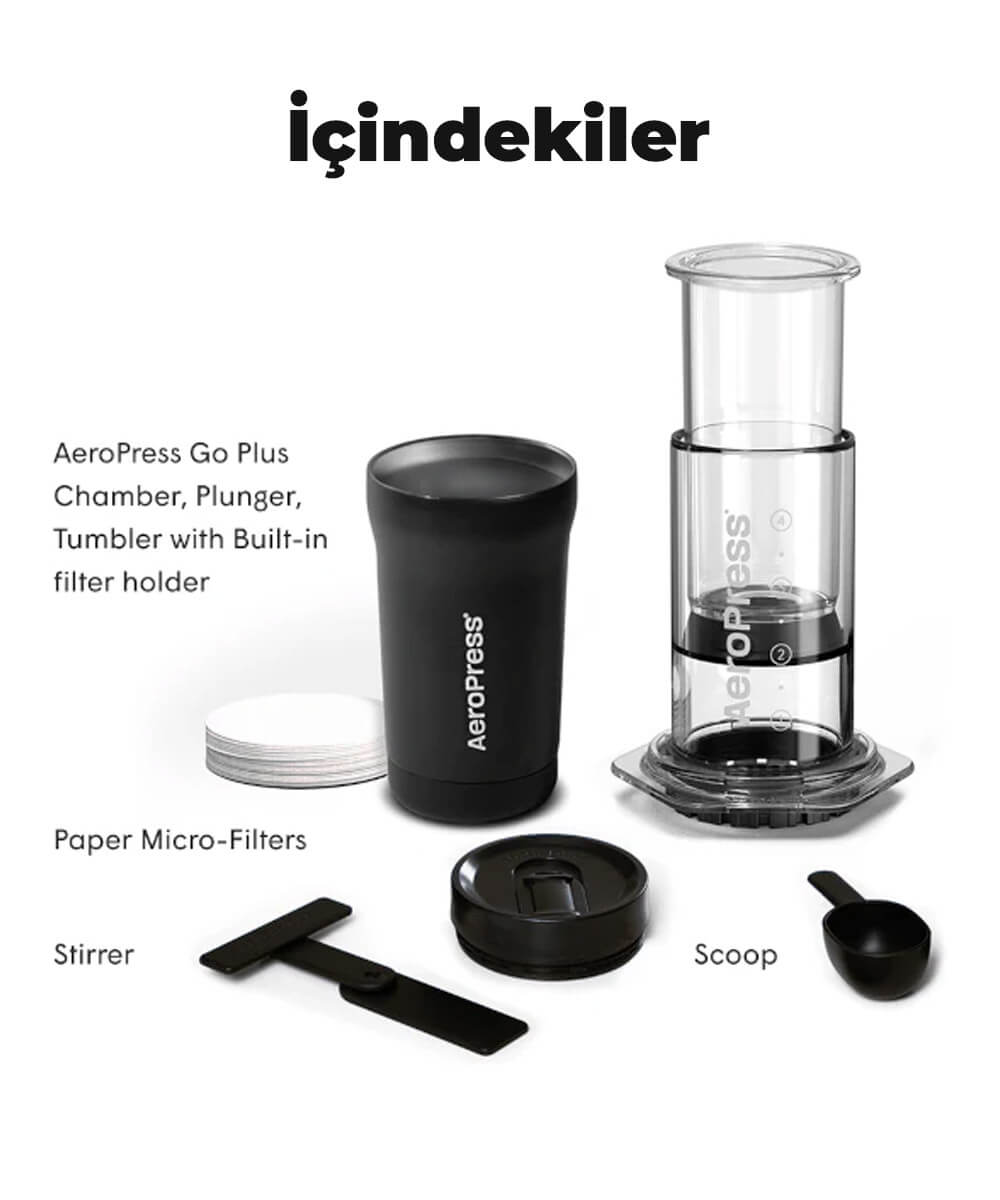 AeroPress Go Plus Seyahat