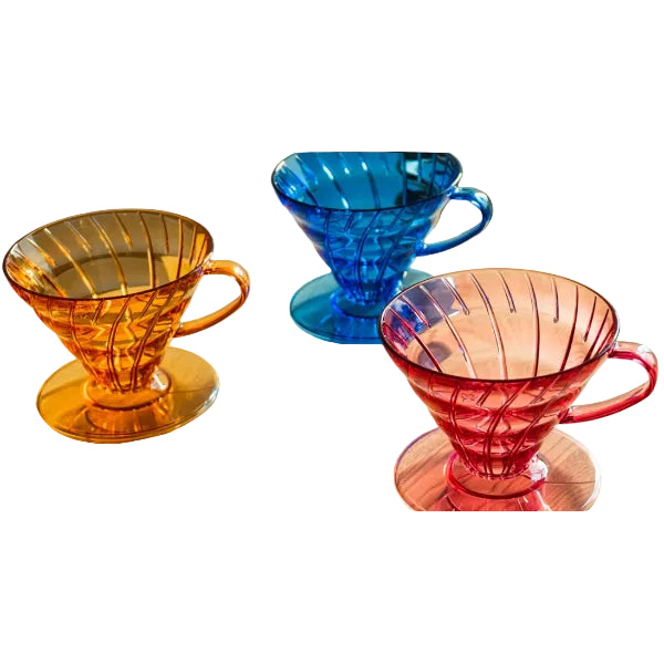 Hario Juicee V60 02 Dripper (Mavi)