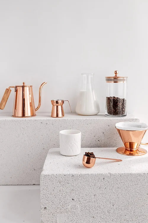 Bakır İstanbul Brew Lab Bakır Kapaklı Kavanoz