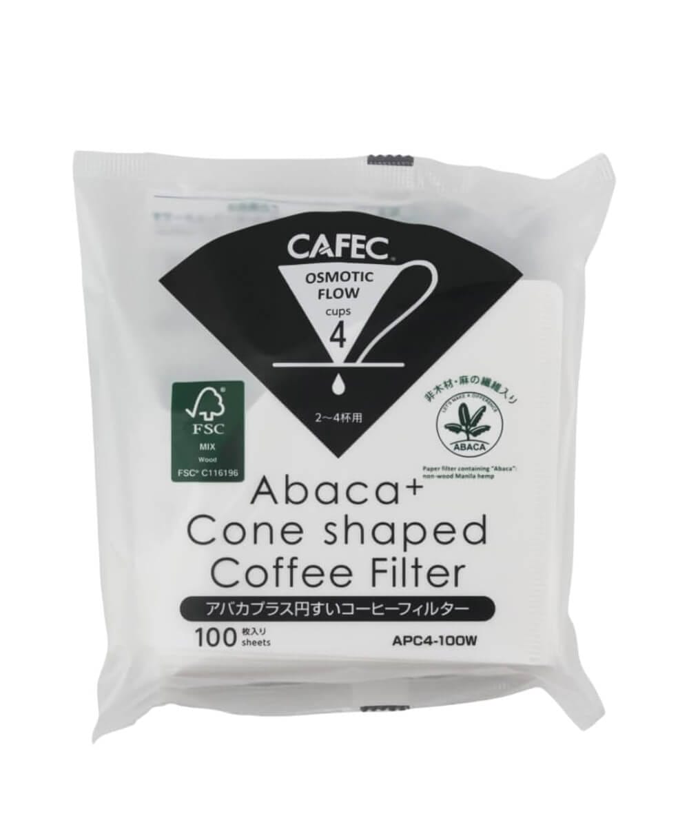 Cafec Abaca+ Plus Osmotic Flow Filtre Kağıdı - Cups 4
