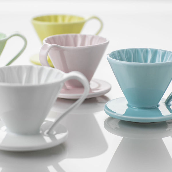  Cafec Flower Dripper Cup4 ( Mavi )