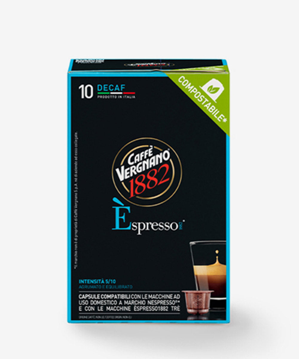 Caffe Vergnano Espresso Decaf 10'lu Kafeinsiz Kapsül Kahve