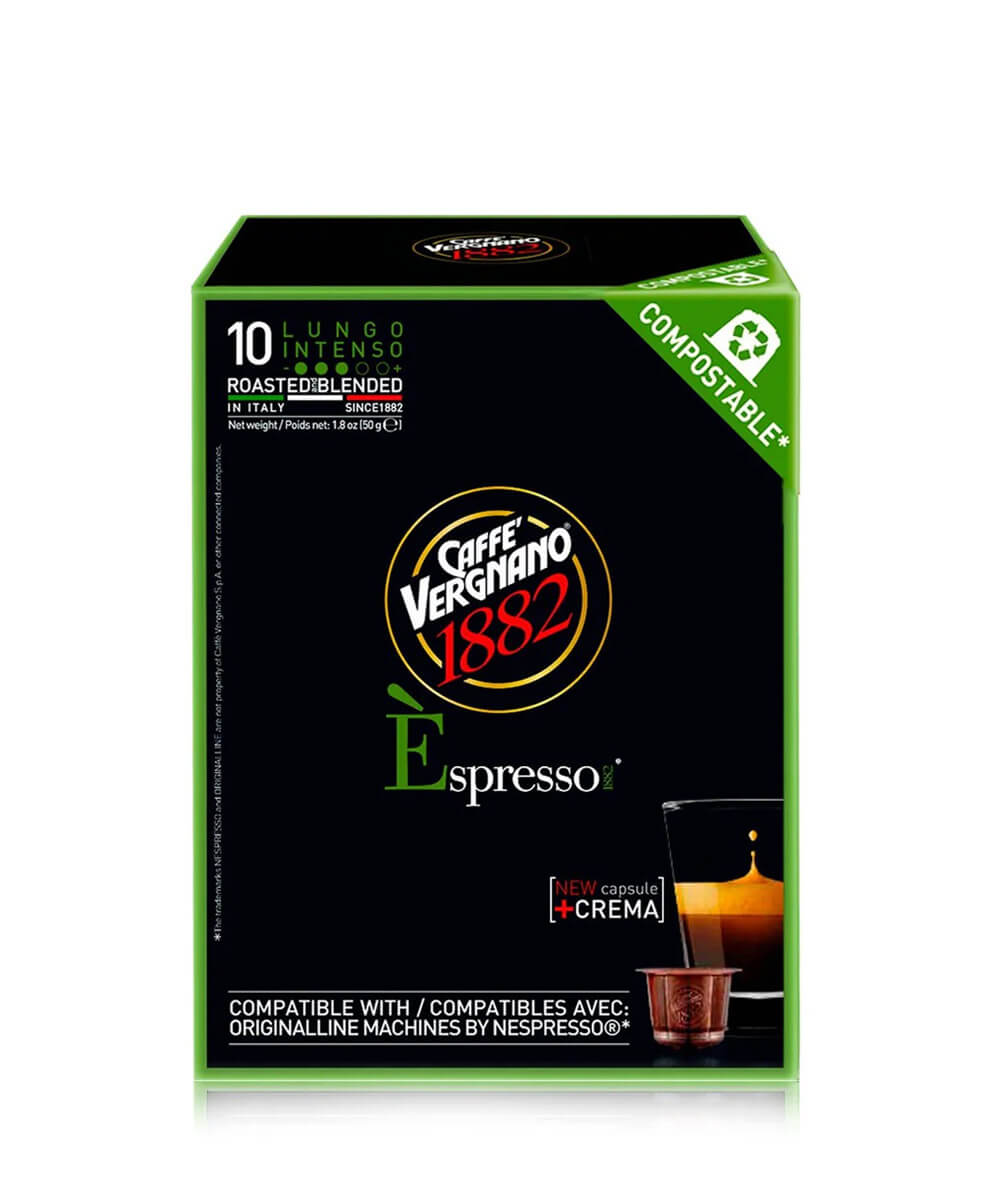 Caffe Vergnano Espresso Lungo 10'lu Kapsül Kahve