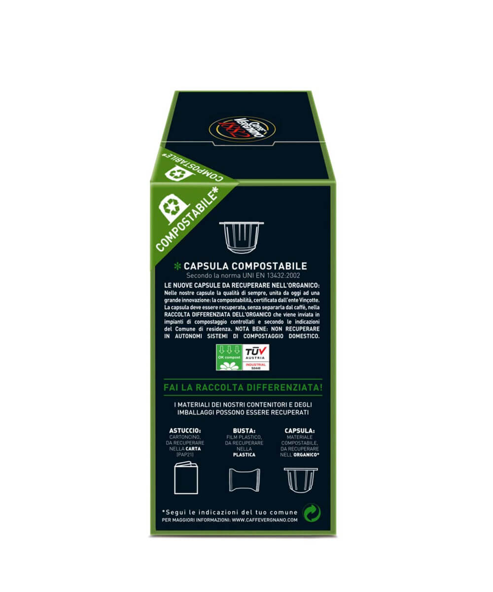 Caffe Vergnano Espresso Lungo 10'lu Kapsül Kahve