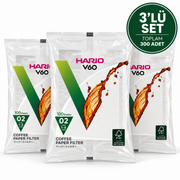 Hario V60 02 Filtre Kağıdı 3'lü Paket – 300 Adet
