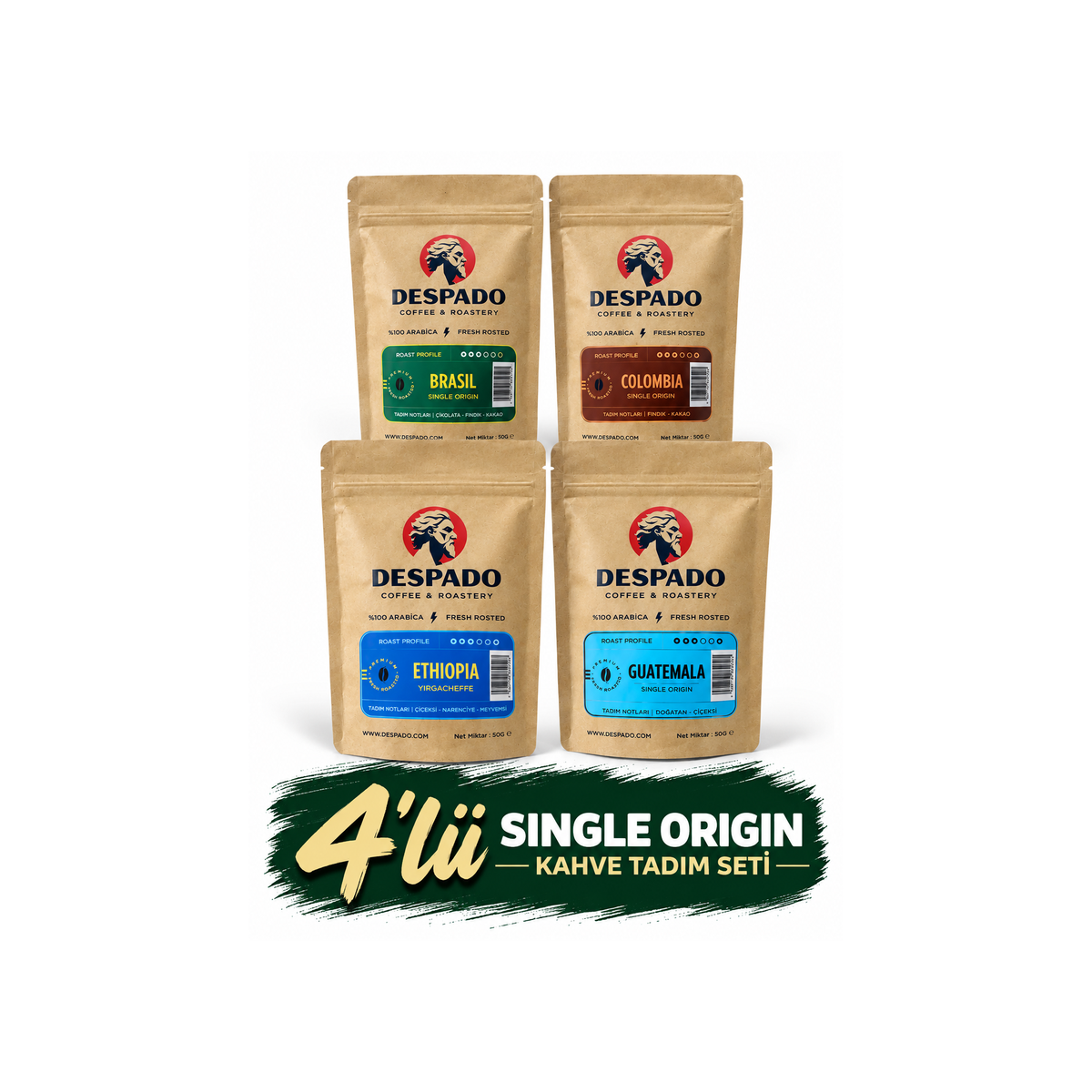 Despado Coffee Single Origin Tasting Box
