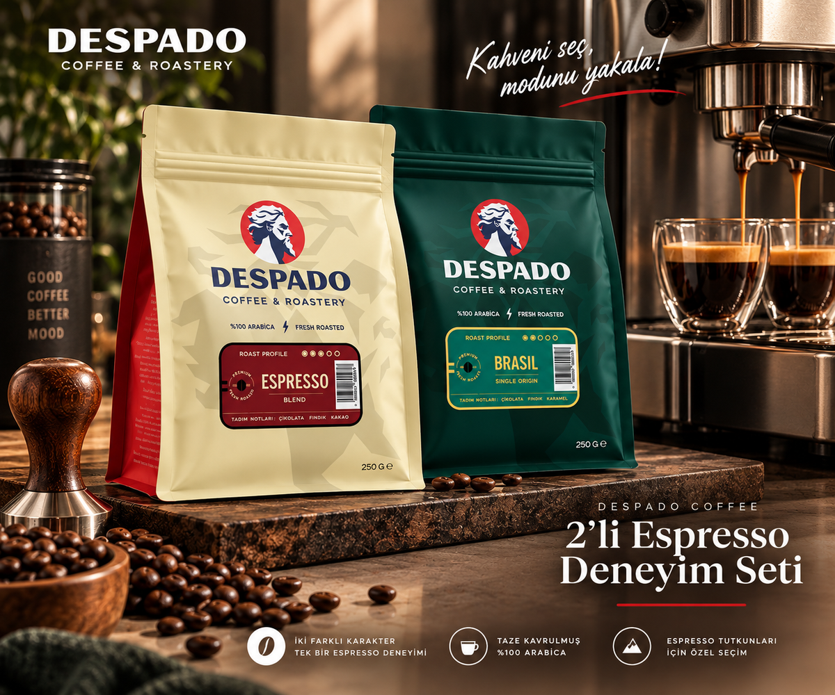 Despado Coffee 2'li Espresso Deneyim Seti