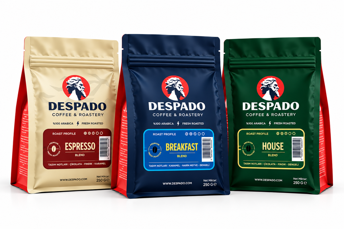 Despado Coffee 3'lü Blend Kahve Deneyim Seti
