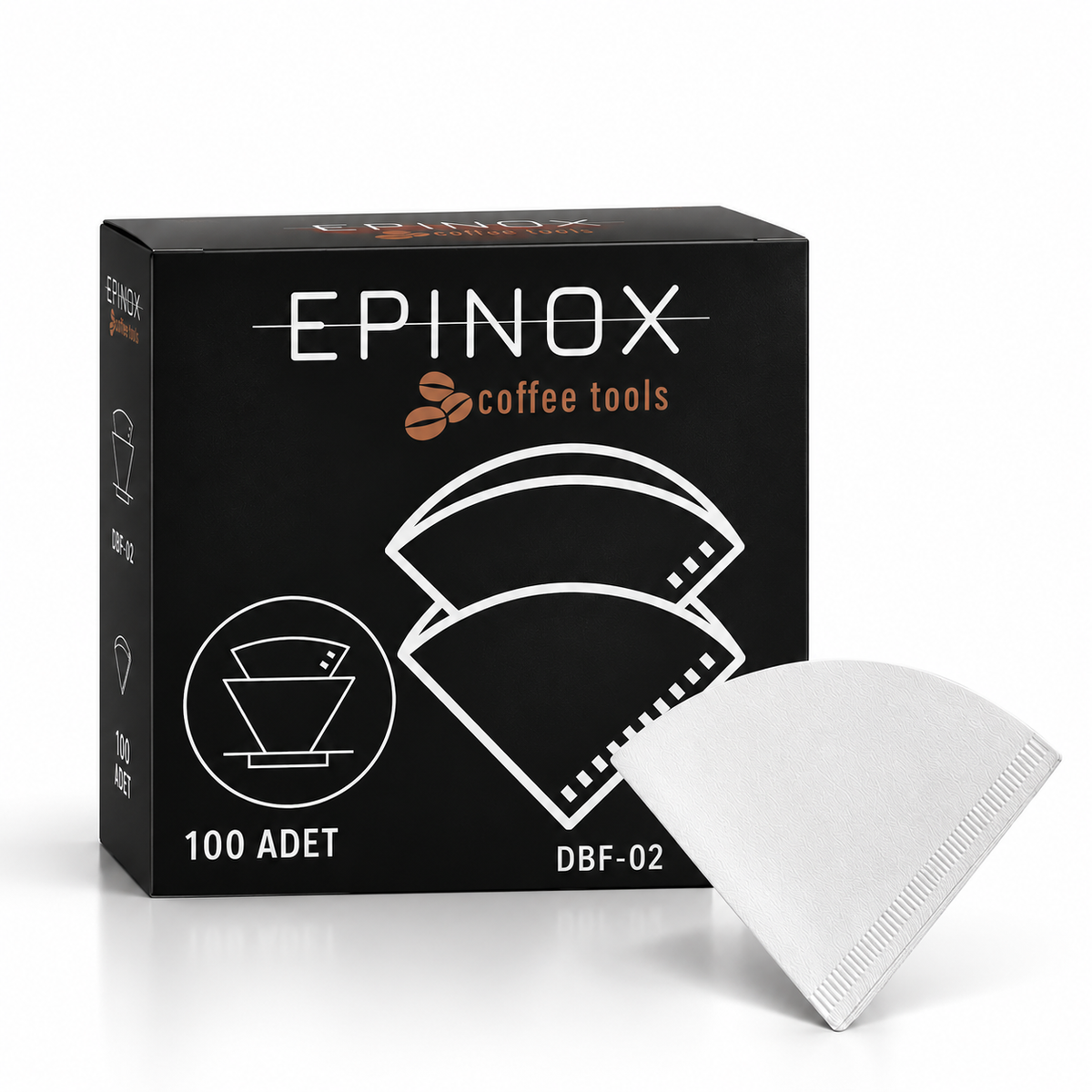 Epinox DBF-02 Filtre Kahve Kağıdı 100 Adet