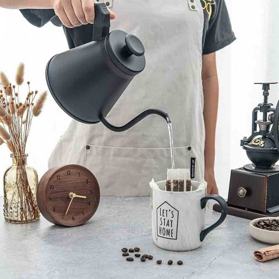 Epinox Barista Slim Kettle Siyah 1200 Ml