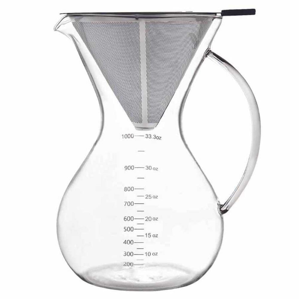 Epinox Filtreli Cam Kahve Demleme Sürahisi 1000 Ml