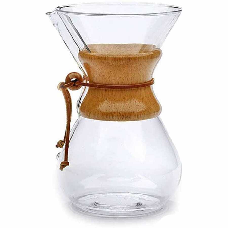 Epinox Pour Over Ahşap Tutacaklı 3 Cup