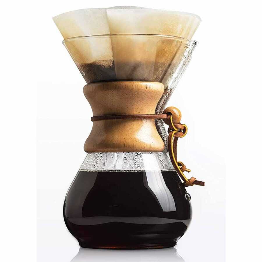Epinox Pour Over Ahşap Tutacaklı 4 Cup