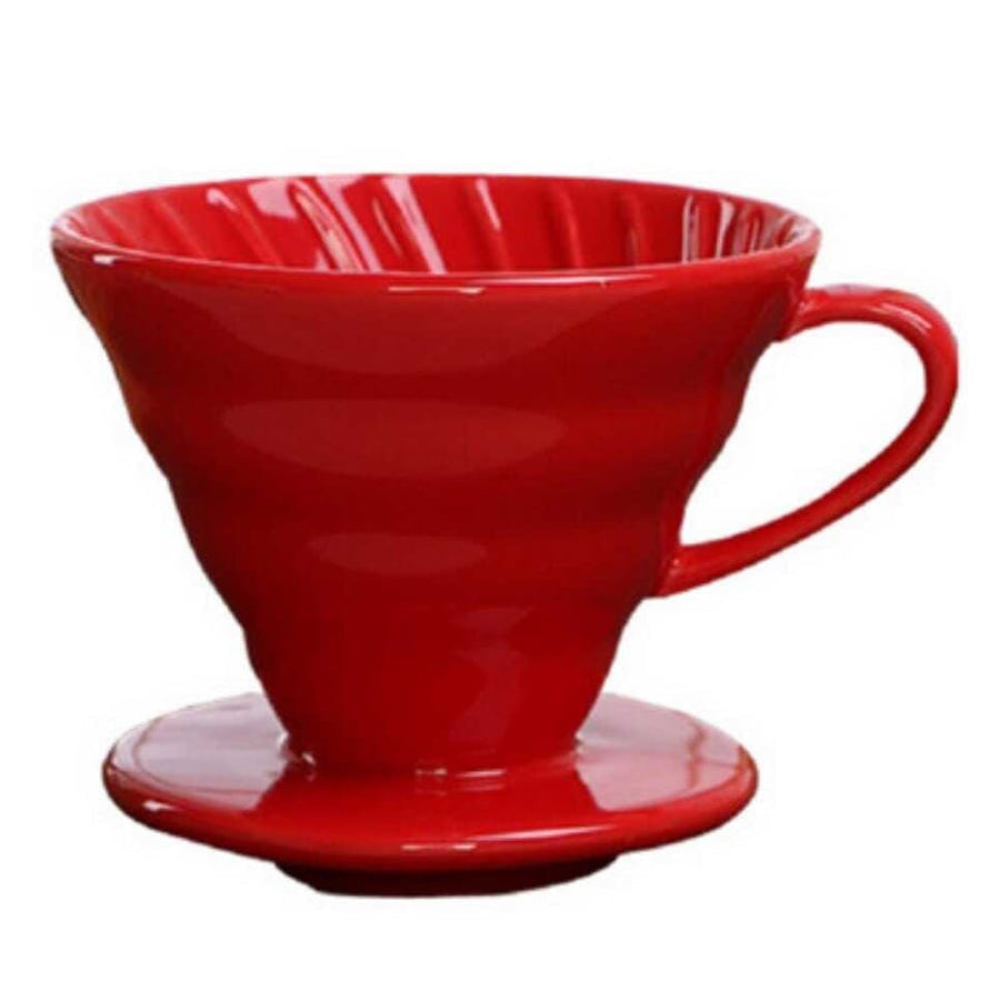Epinox V60 Seramik Kahve Demleme Dripper Kırmızı