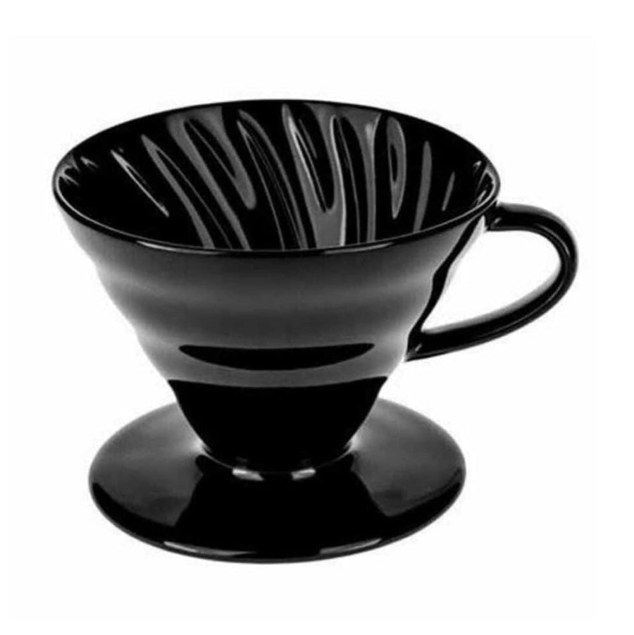 Epinox V60 Seramik Kahve Demleme Dripper Siyah