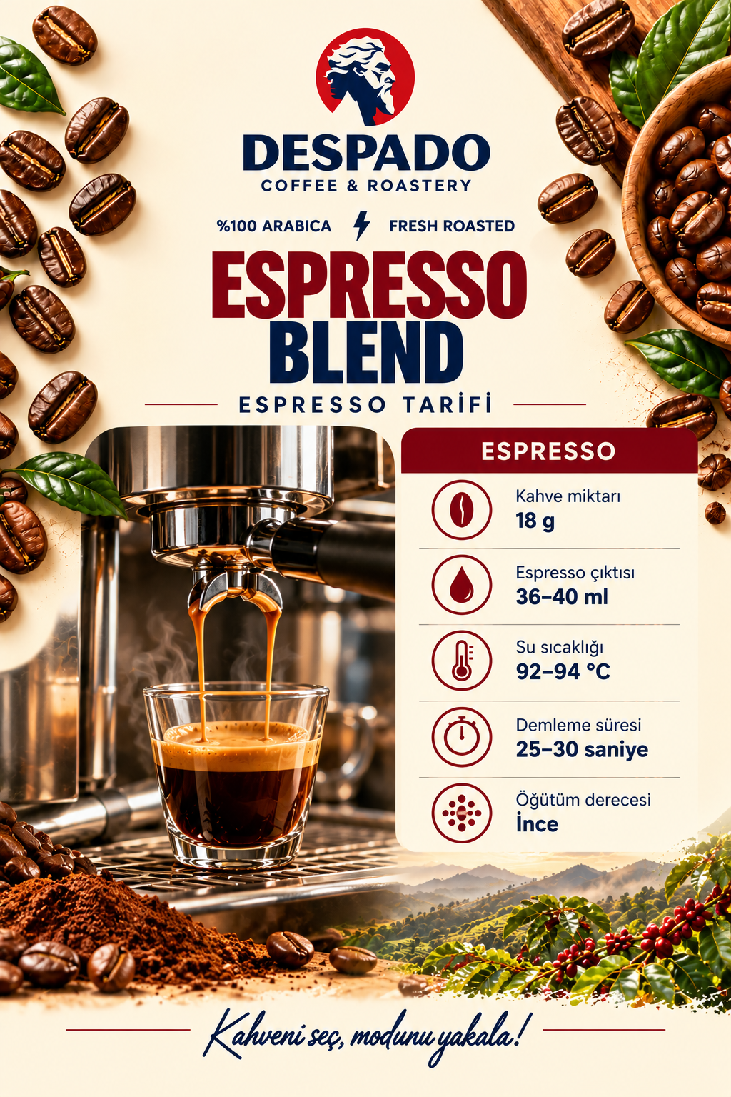 Despado Coffee Espresso Blend 1 KG