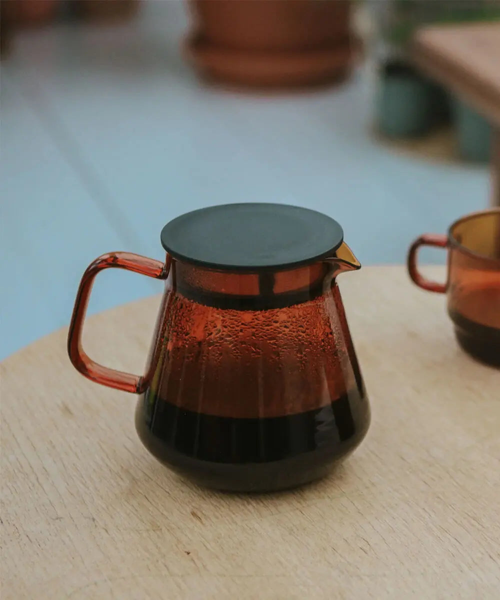 Hario COLORS Coffee Servis Sürahisi 600 ml Amber
