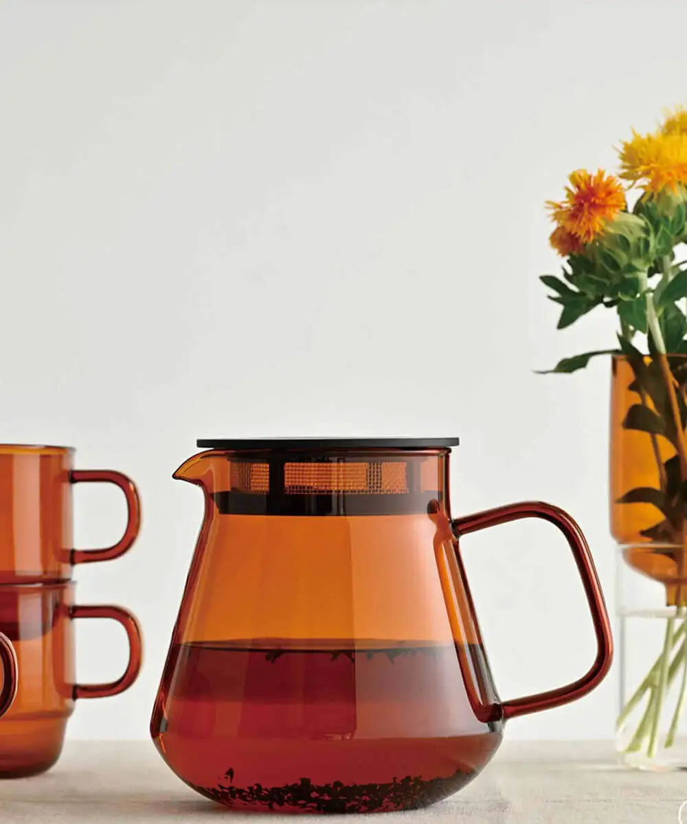Hario COLORS Coffee Servis Sürahisi 600 ml Amber