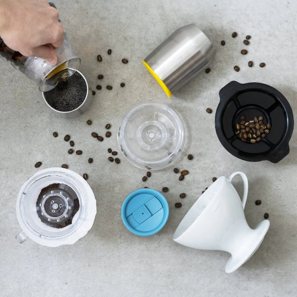 Hario MIOLOVE Mug Paslanmaz Çelik Bardak “Mavi”