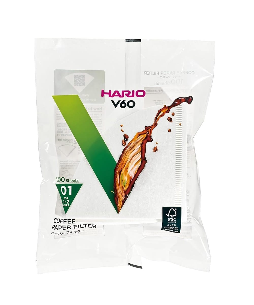 Hario V60 01 Filtre Kağıdı 100 adet