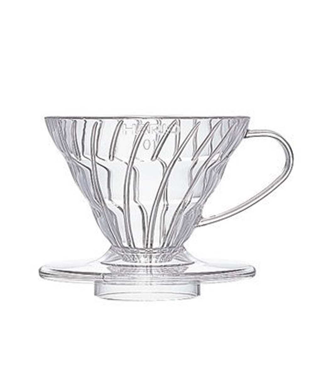 Hario V60 02 Dripper (Şeffaf Plastik)