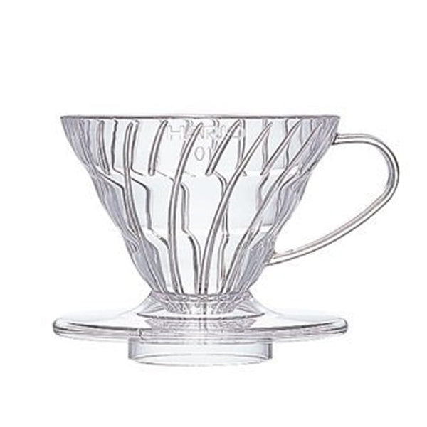 Hario V60 02 Dripper (Şeffaf Plastik)
