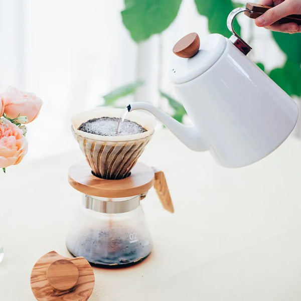 Hario V60 02 Kahve Servis Sürahisi Olive Wood