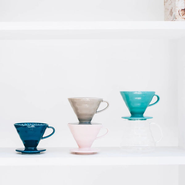 Hario V60 02 Seramik Dripper (Gri)