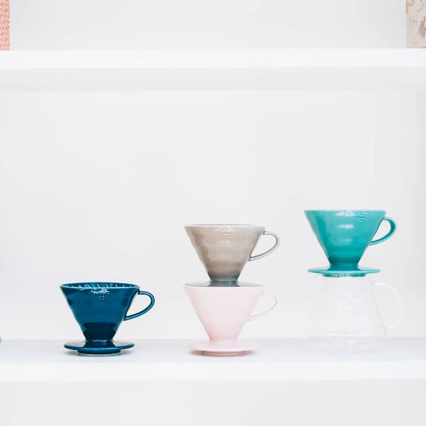 Hario V60 02 Seramik Dripper (Turkuaz)