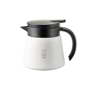 Hario V60 02 Yalıtımlı Paslanmaz Servis Sürahisi Beyaz