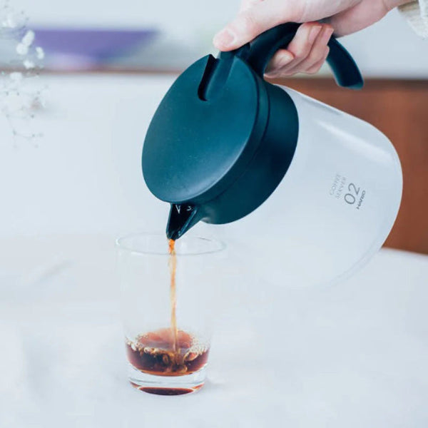 Hario V60 02 Yalıtımlı Paslanmaz Servis Sürahisi Beyaz