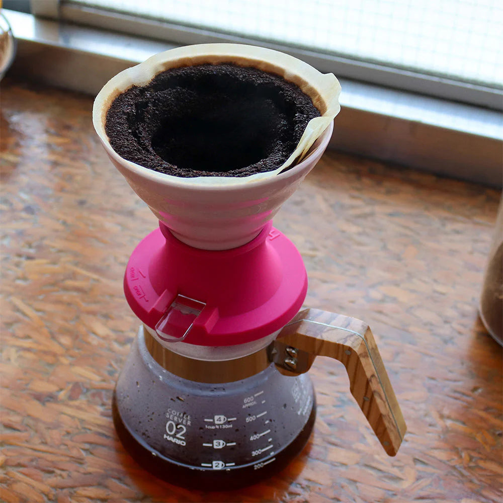 Hario V60 Immersion Ceramic Dripper SWITCH ( Pembe )