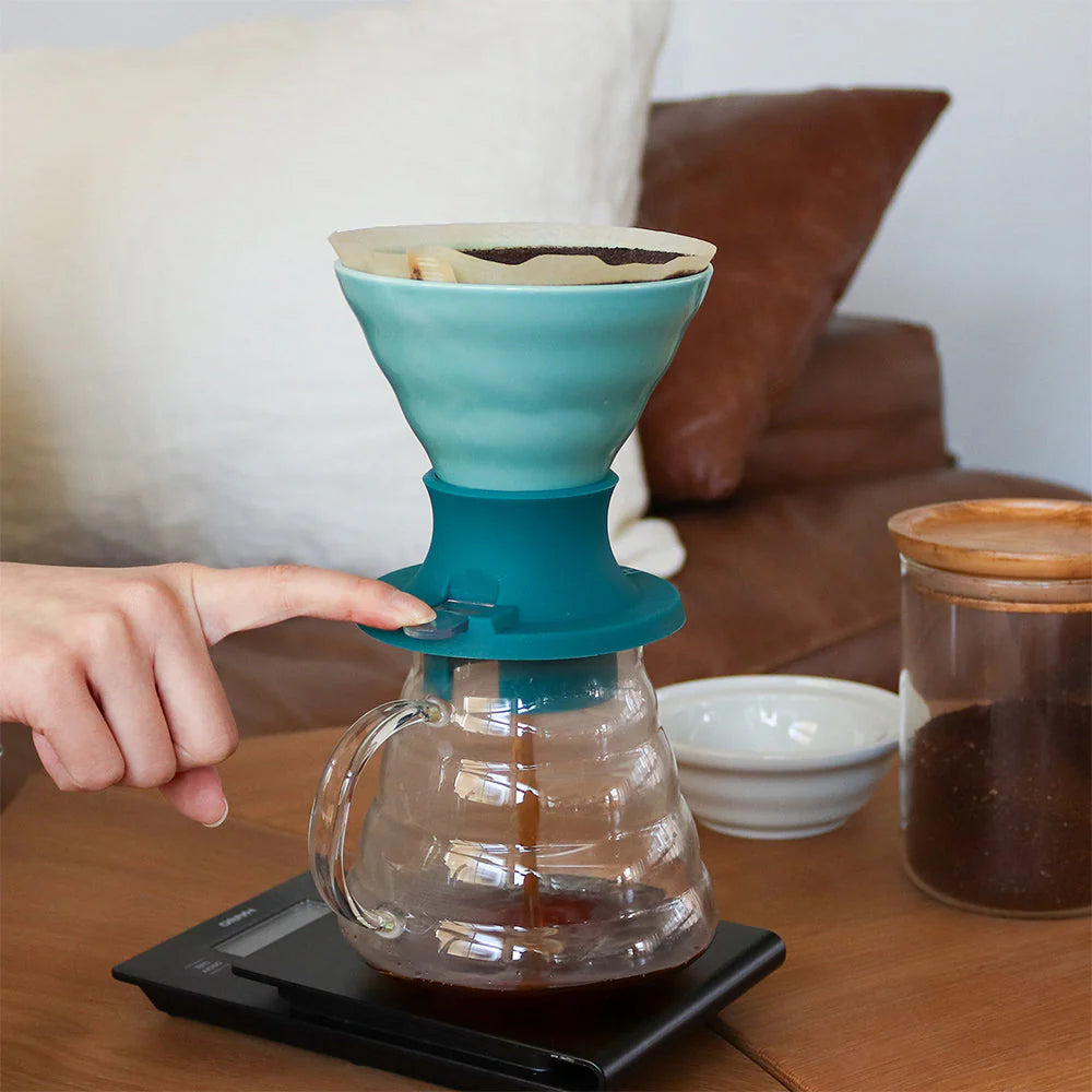 Hario V60 Immersion Ceramic Dripper SWITCH ( Turkuaz )