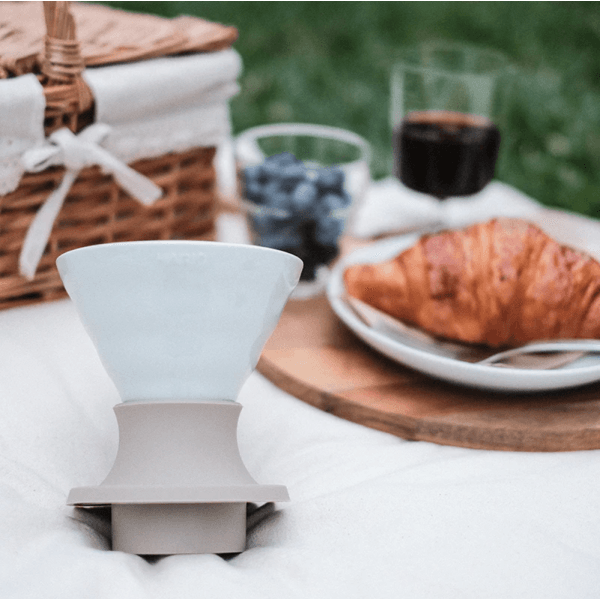 Hario V60 Immersion Ceramic Dripper SWITCH ( Beyaz )