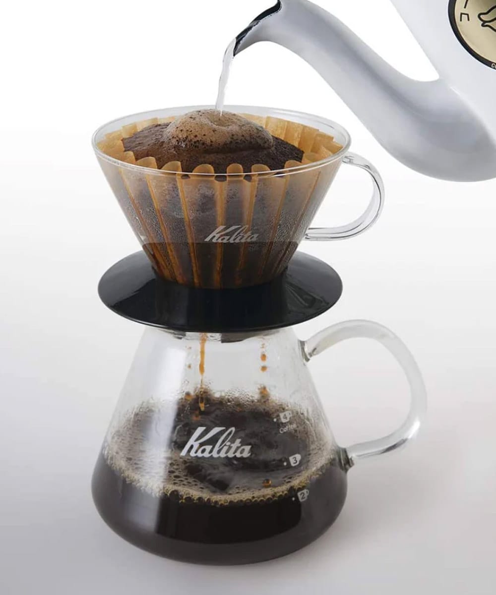 Kalita Cam Wave Dripper 185 (Siyah)