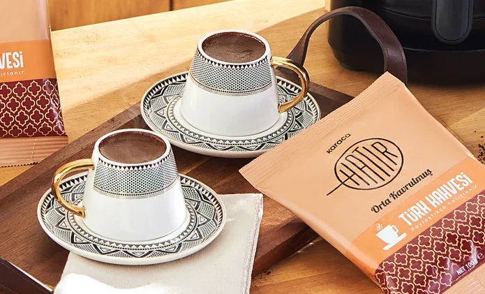 Karaca Hatır Orta Kavrulmuş Bol Köpüklü Türk Kahvesi 100 gr