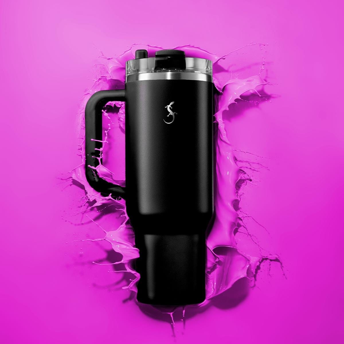 Lurch Big Cup 1.2 L Paslanmaz Çelik Termos Uzatılabilir Pipetli Çift Katmanlı Sızdırmaz Termos
