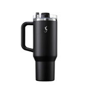 Lurch Big Cup 1.2 L Paslanmaz Çelik Termos Uzatılabilir Pipetli Çift Katmanlı Sızdırmaz Termos