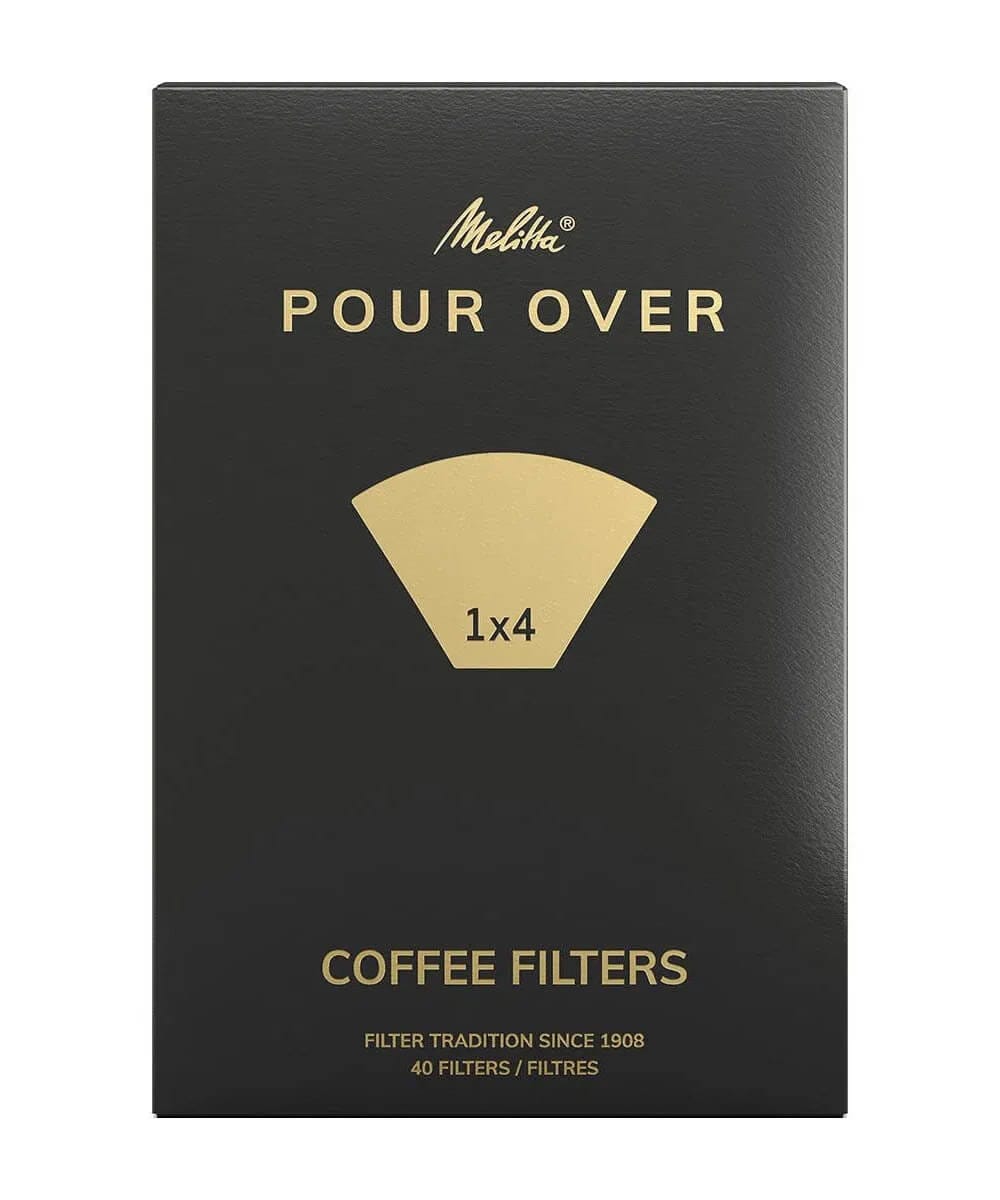 Melitta 1X4 Pour Over Filtre Kağıdı 40 Lı