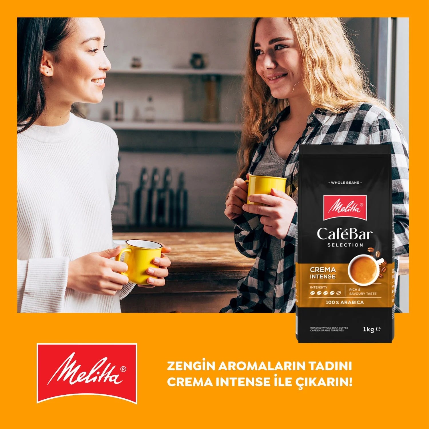 Melitta CafeBar Selection Crema Intense Çekirdek Kahve