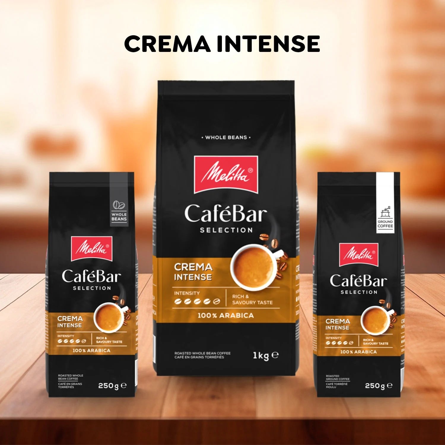 Melitta CafeBar Selection Crema Intense Çekirdek Kahve