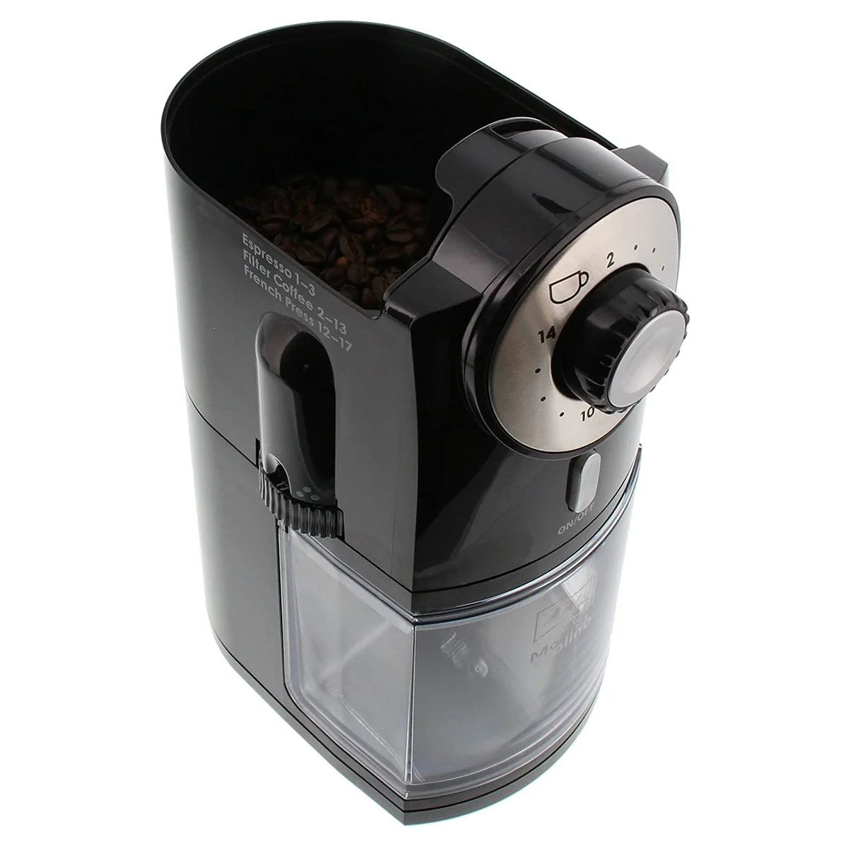 Melitta Molino Elektrikli Kahve Öğütücüsü Siyah