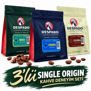 Despado Coffee 3'lü Single Origin Kahve Deneyim Seti