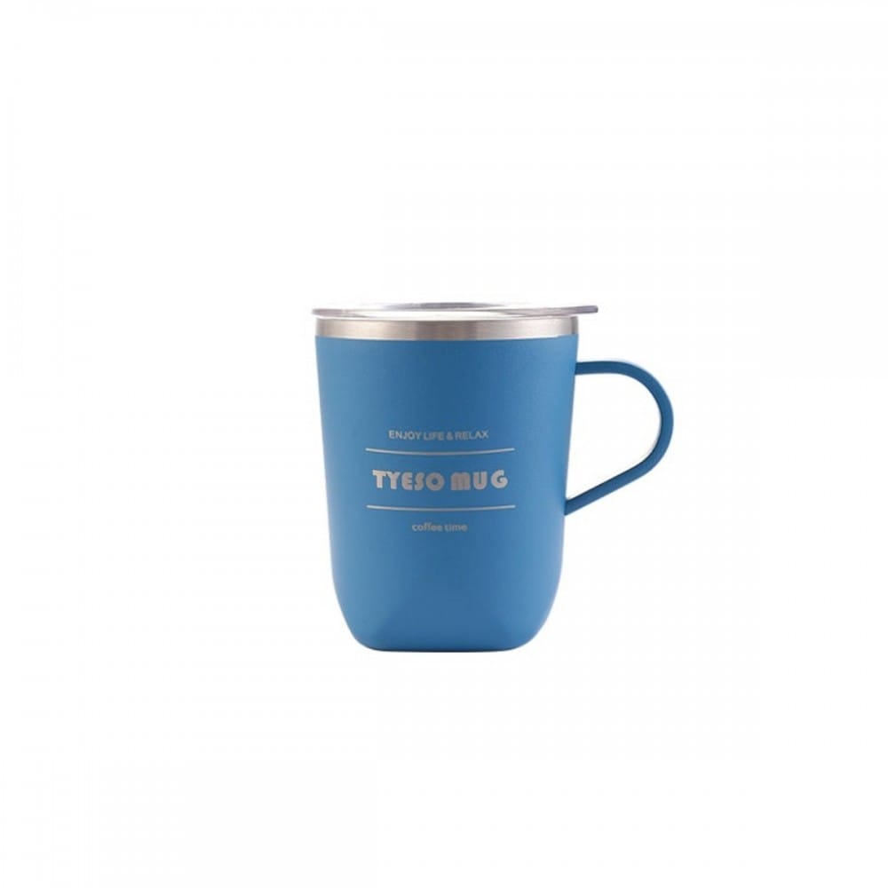 Tyeso Cubic Mug Vakumlu Çelik Termal Kapaklı 300ML(Yeşil)